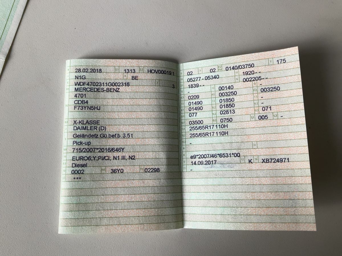 Mercedes-Benz X-Klasse d'occasion