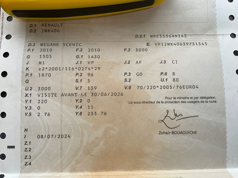 Renault Scenic 1.9 dCi Authentique — zdjęcie 5