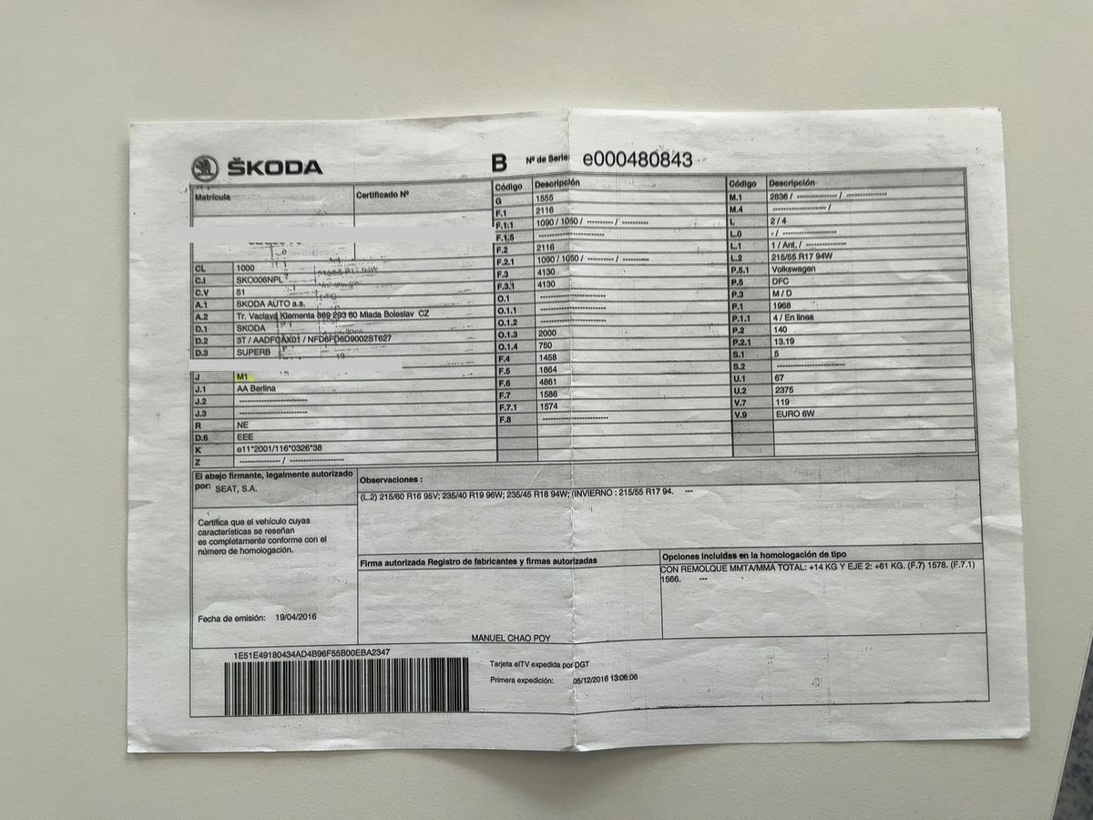 Skoda Superb d'occasion