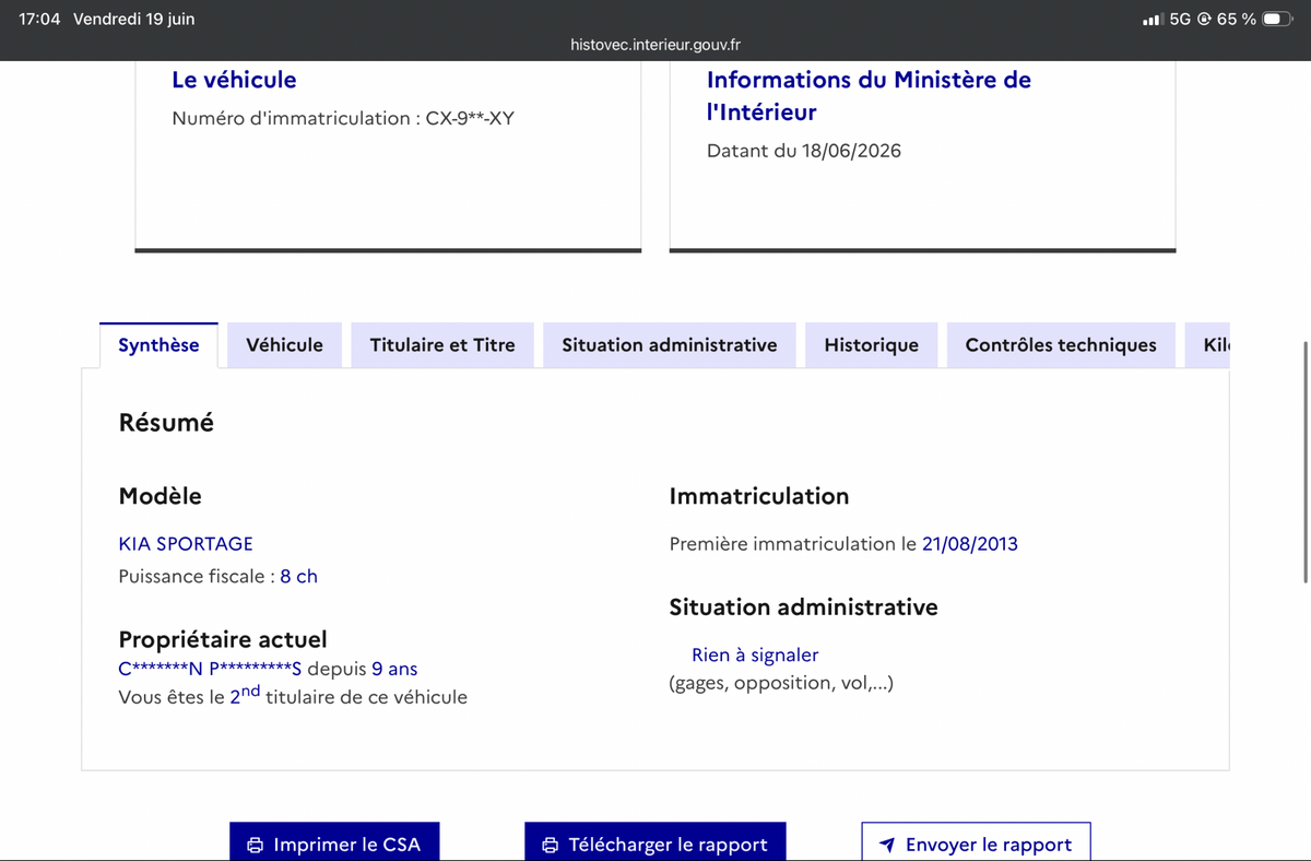 Kia Sportage d'occasion