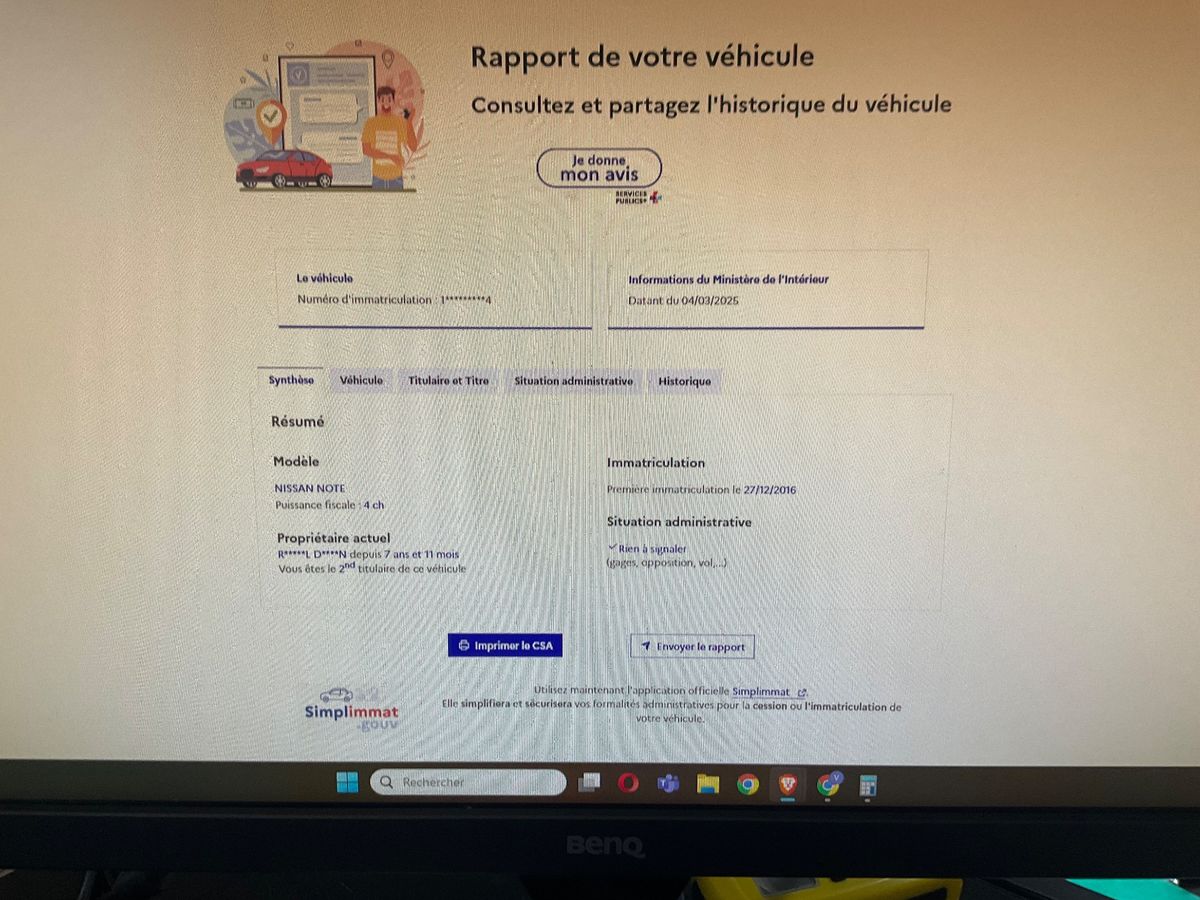 Nissan Note d'occasion