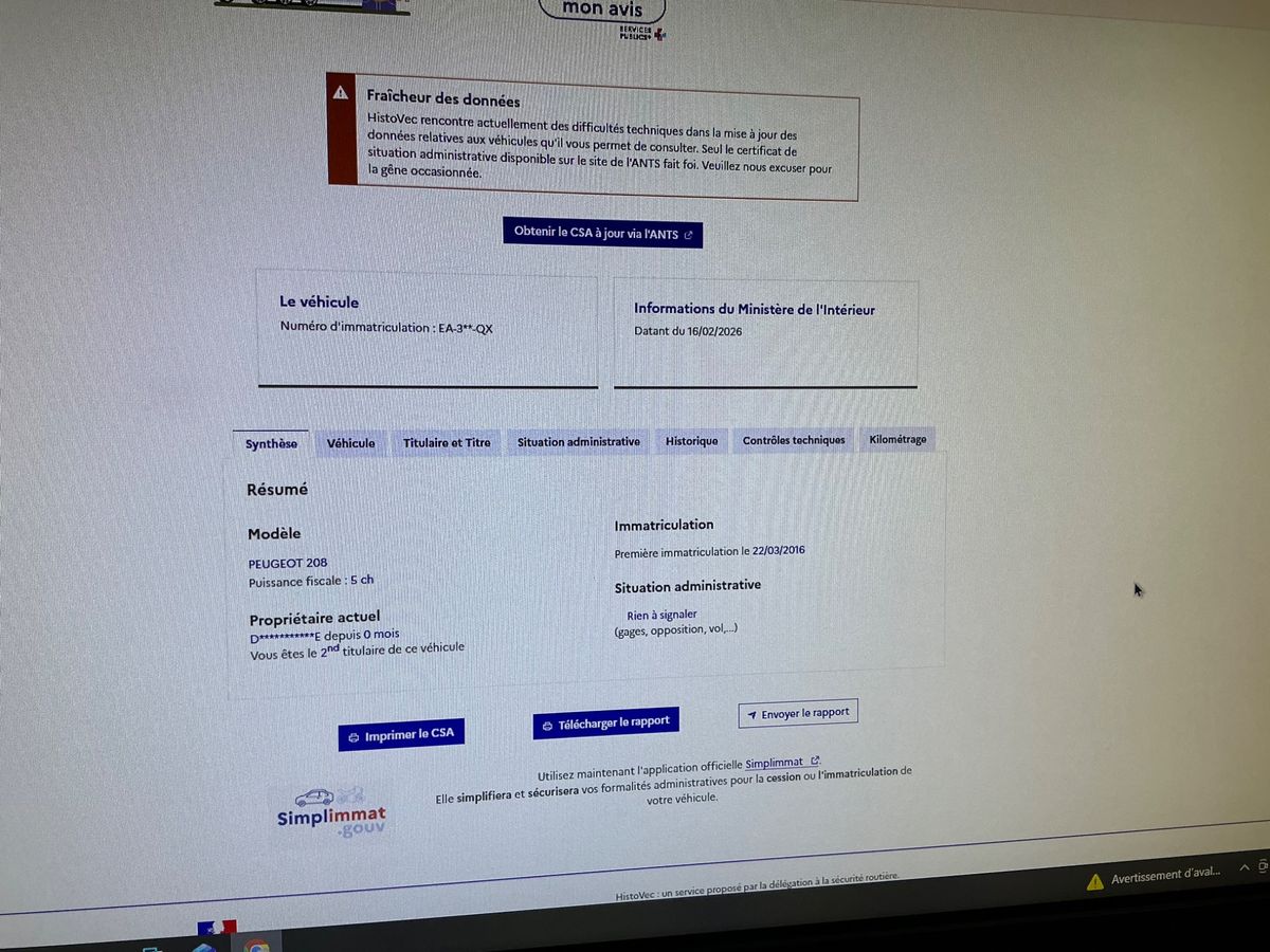 Peugeot 208 d'occasion