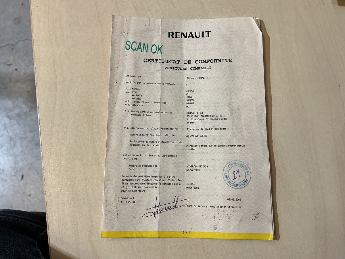 Renault Megane d'occasion