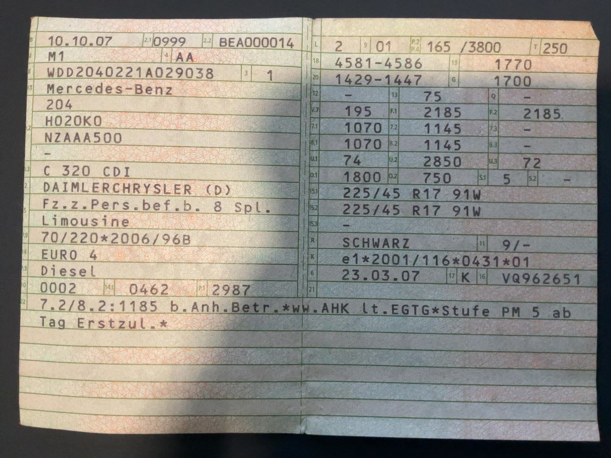 Mercedes-Benz C-Klasse d'occasion