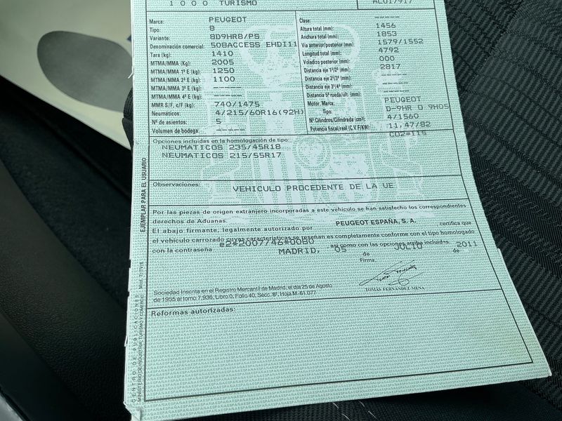 Peugeot 508 1.6 HDi Access 2011 – снимка 21
