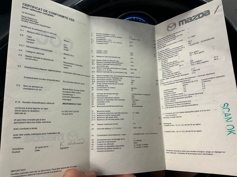 Mazda CX-3 1.5 Diesel Sports-Line — zdjęcie 16