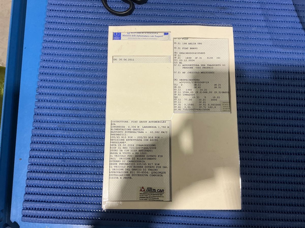 Fiat Bravo 1.6 JTDM Multijet Dynamic