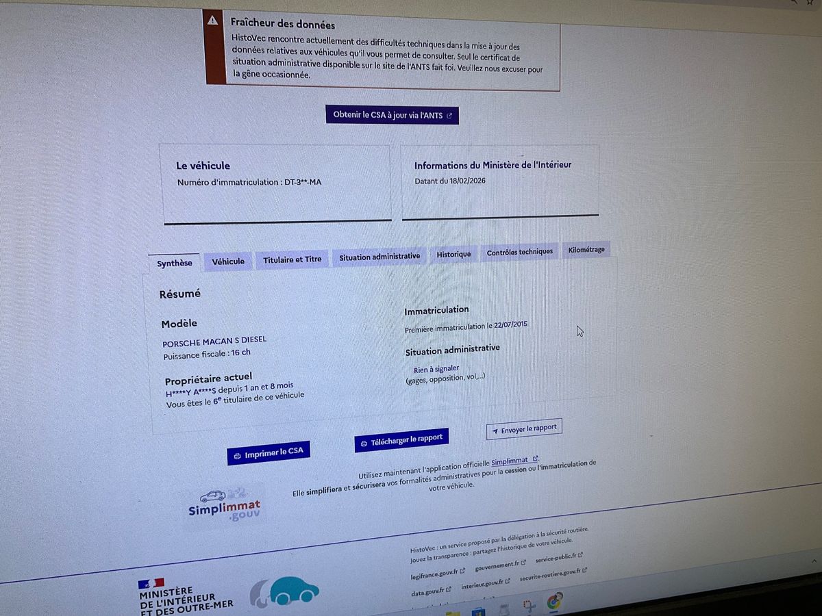 Porsche Macan d'occasion