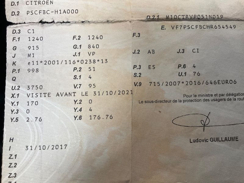 Citroen C1 1.0 VTi Feel — zdjęcie 15
