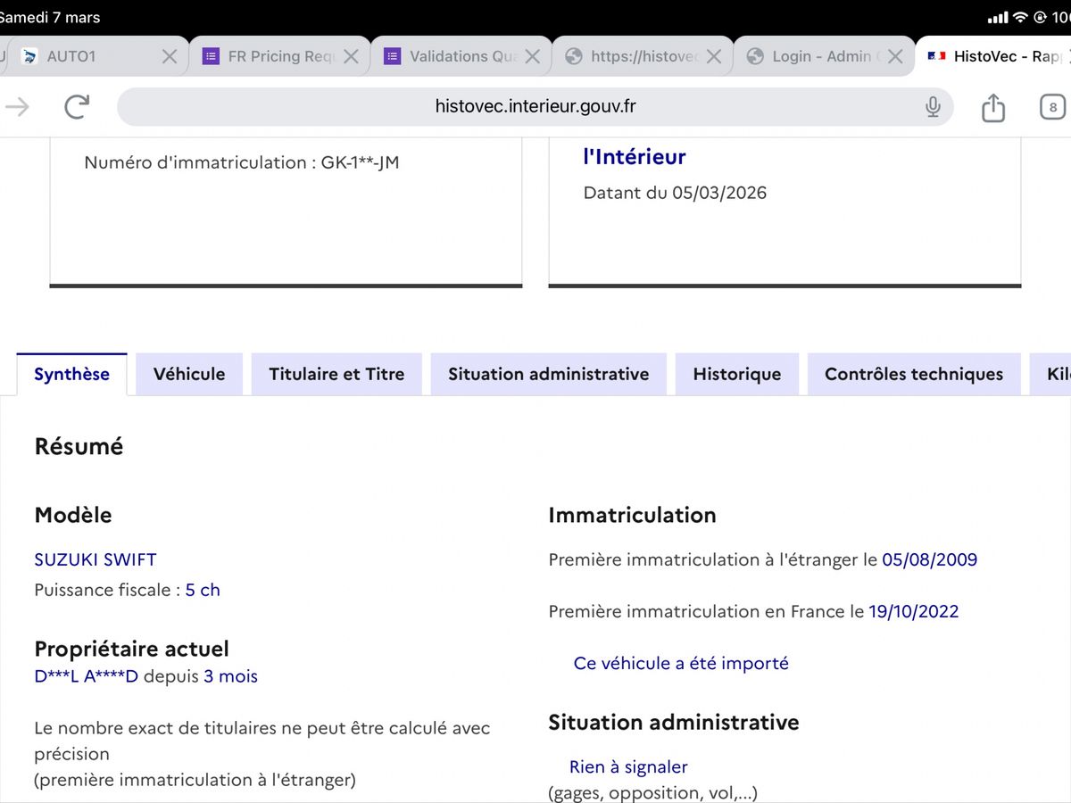 Suzuki Swift d'occasion