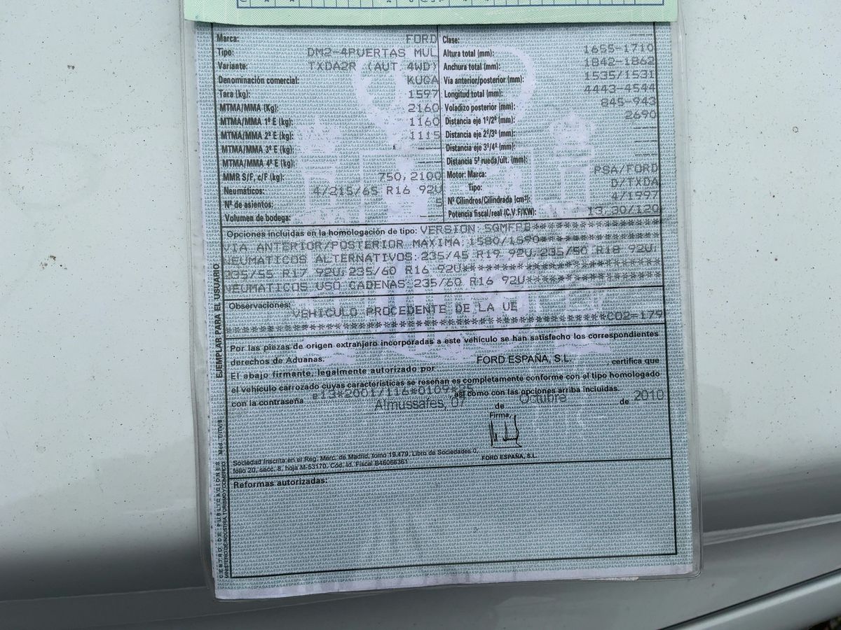 Ford Kuga d'occasion