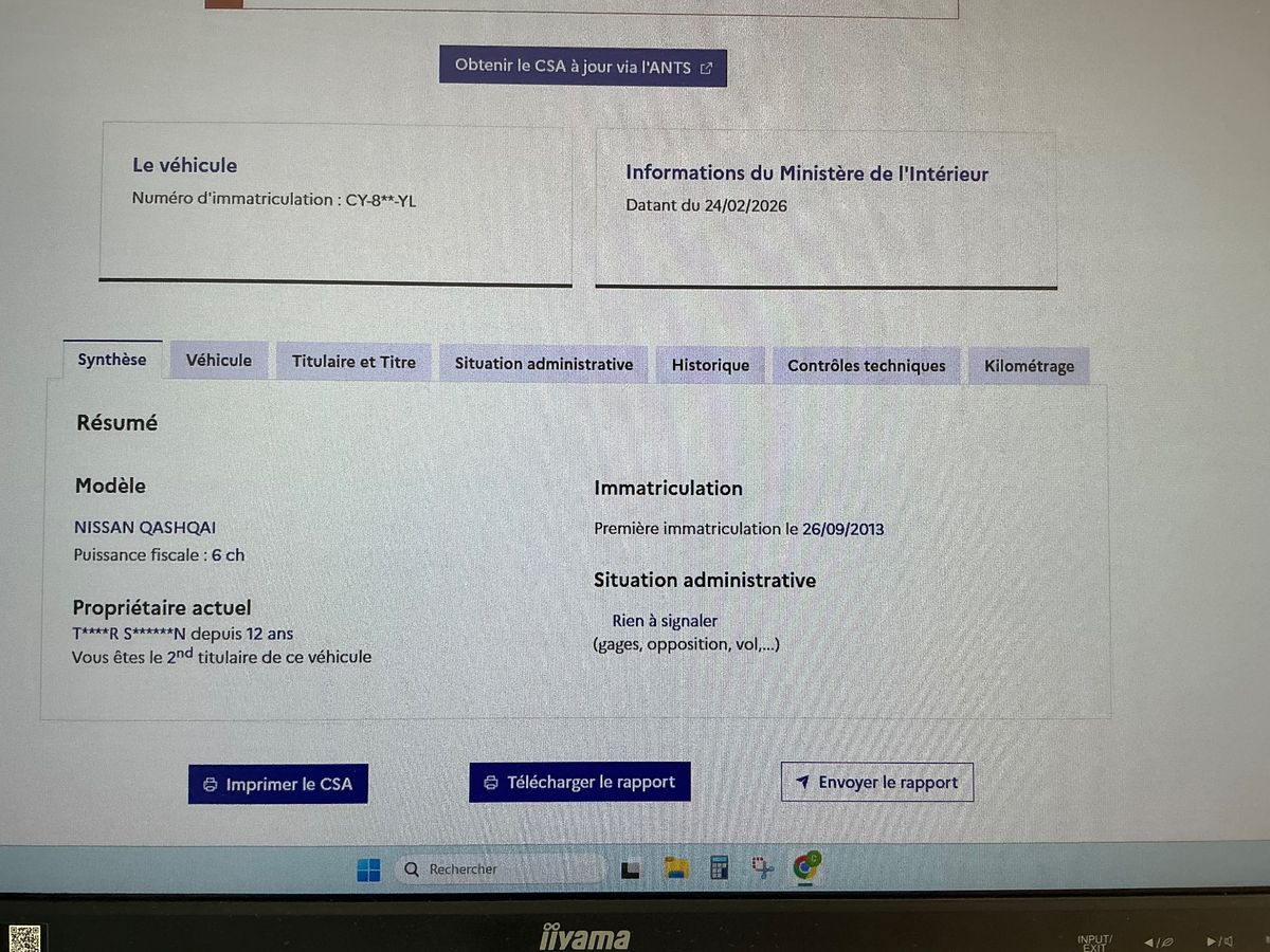 Nissan Qashqai d'occasion