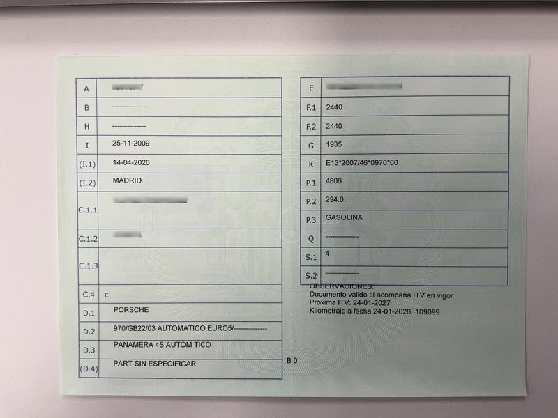 Porsche Panamera 4S 2009 – снимка 20