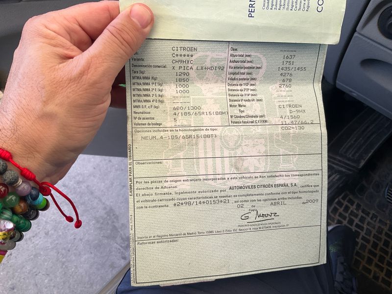 Citroen Xsara Picasso 1.6 HDi LX Plus — zdjęcie 6