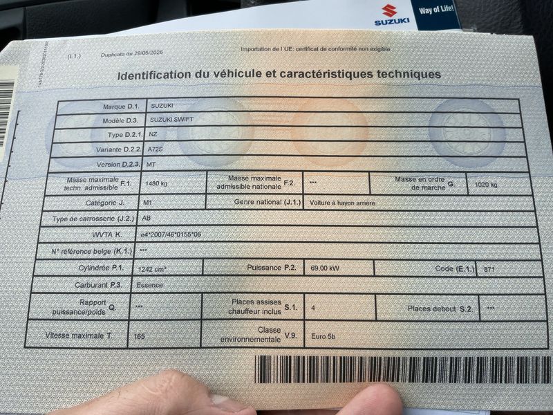 Suzuki Swift 1.2 Basic — zdjęcie 15