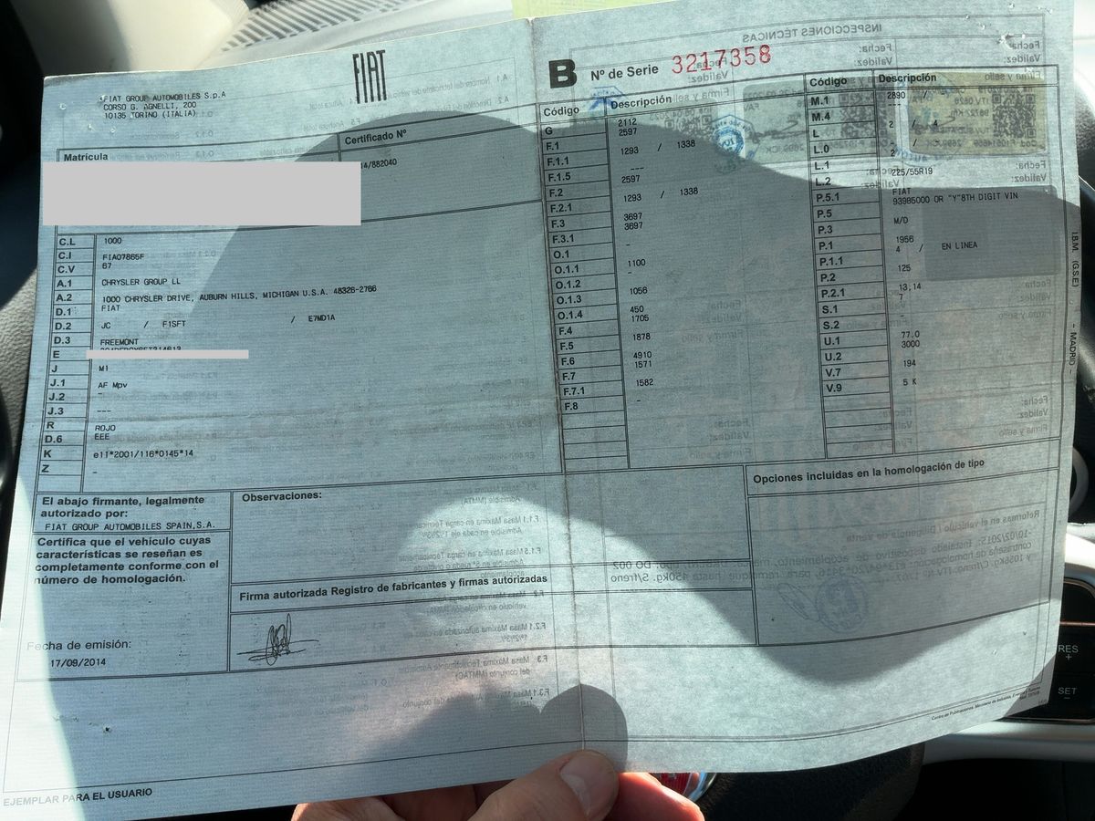 Fiat Freemont d'occasion