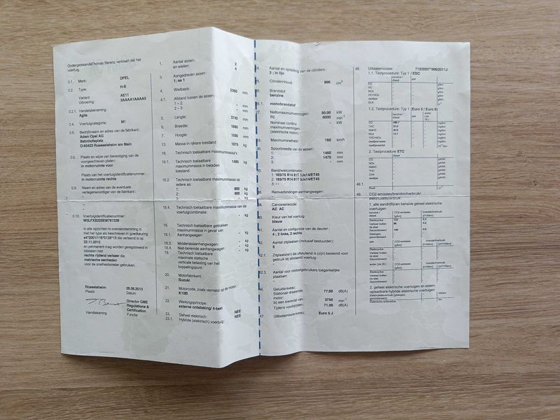 Opel Agila 1.0 Edition — zdjęcie 18
