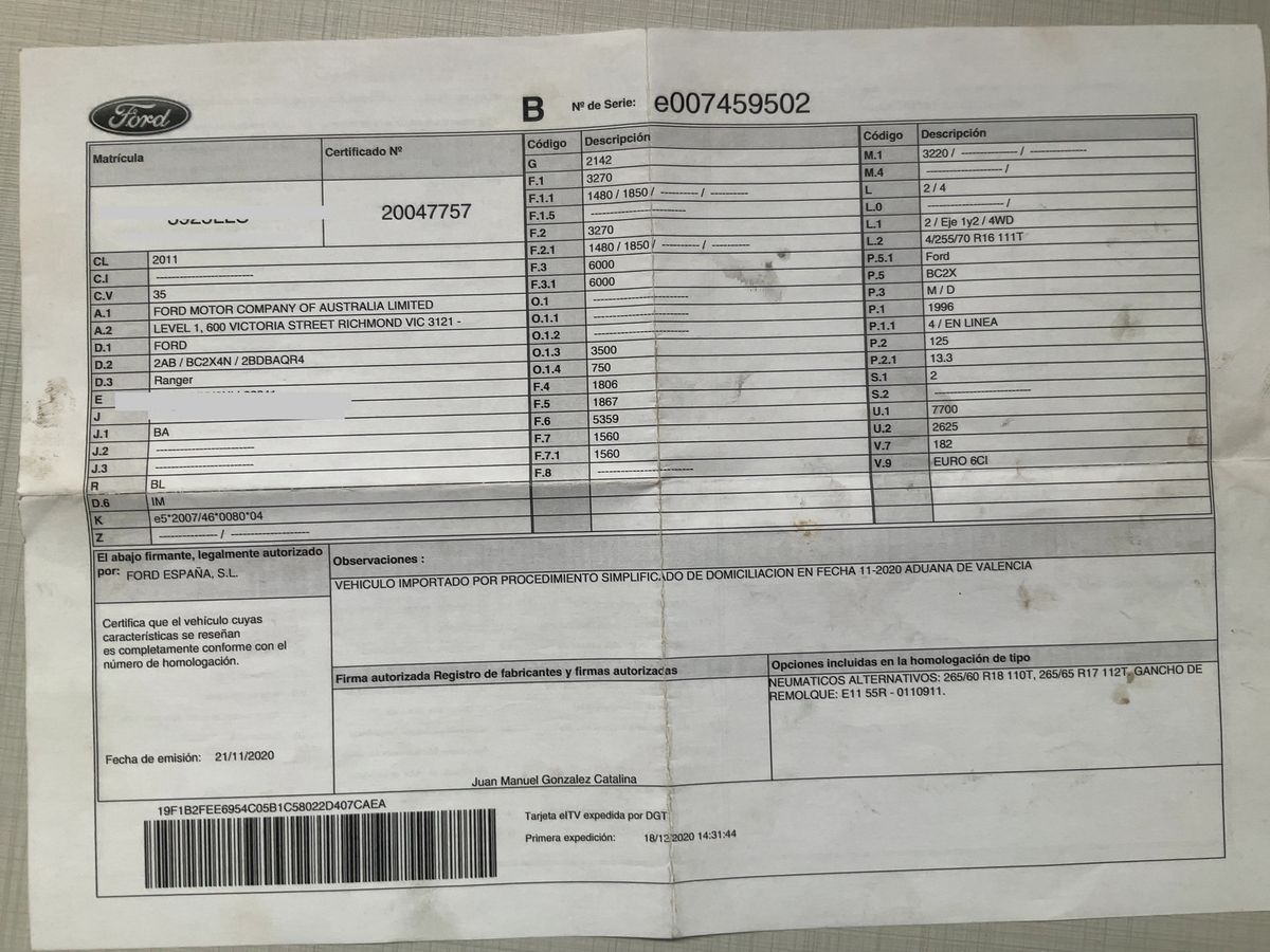 Ford Ranger d'occasion