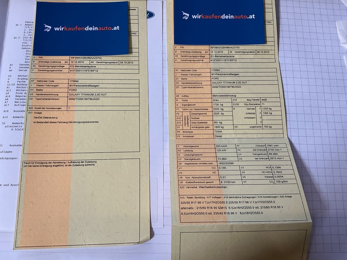 Ford Galaxy d'occasion