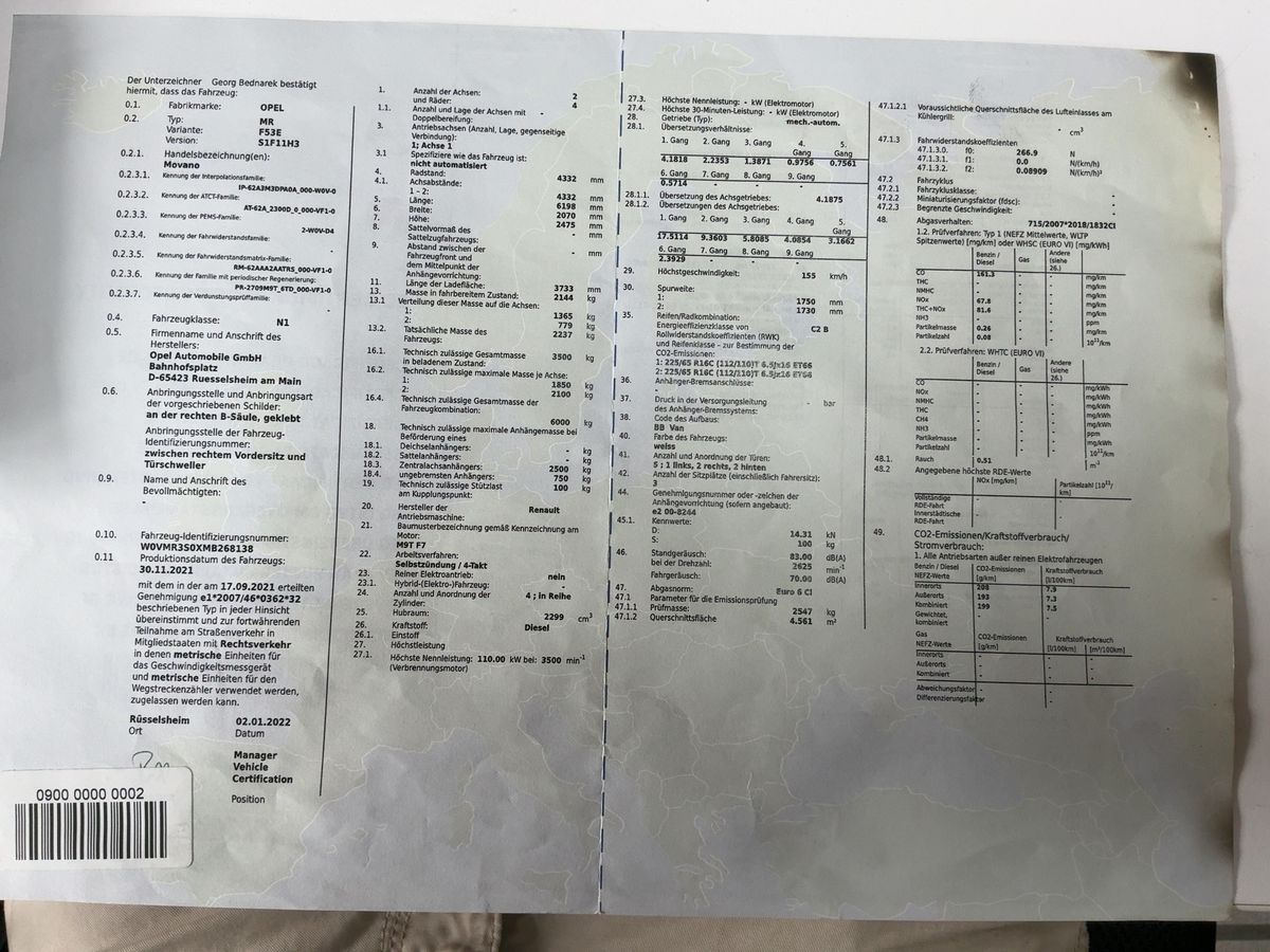 Opel Movano d'occasion