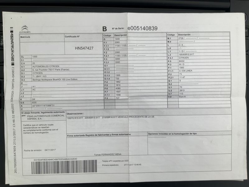 Citroen Berlingo 1.6 Blue-HDi Live Edition 2017 – снимка 21