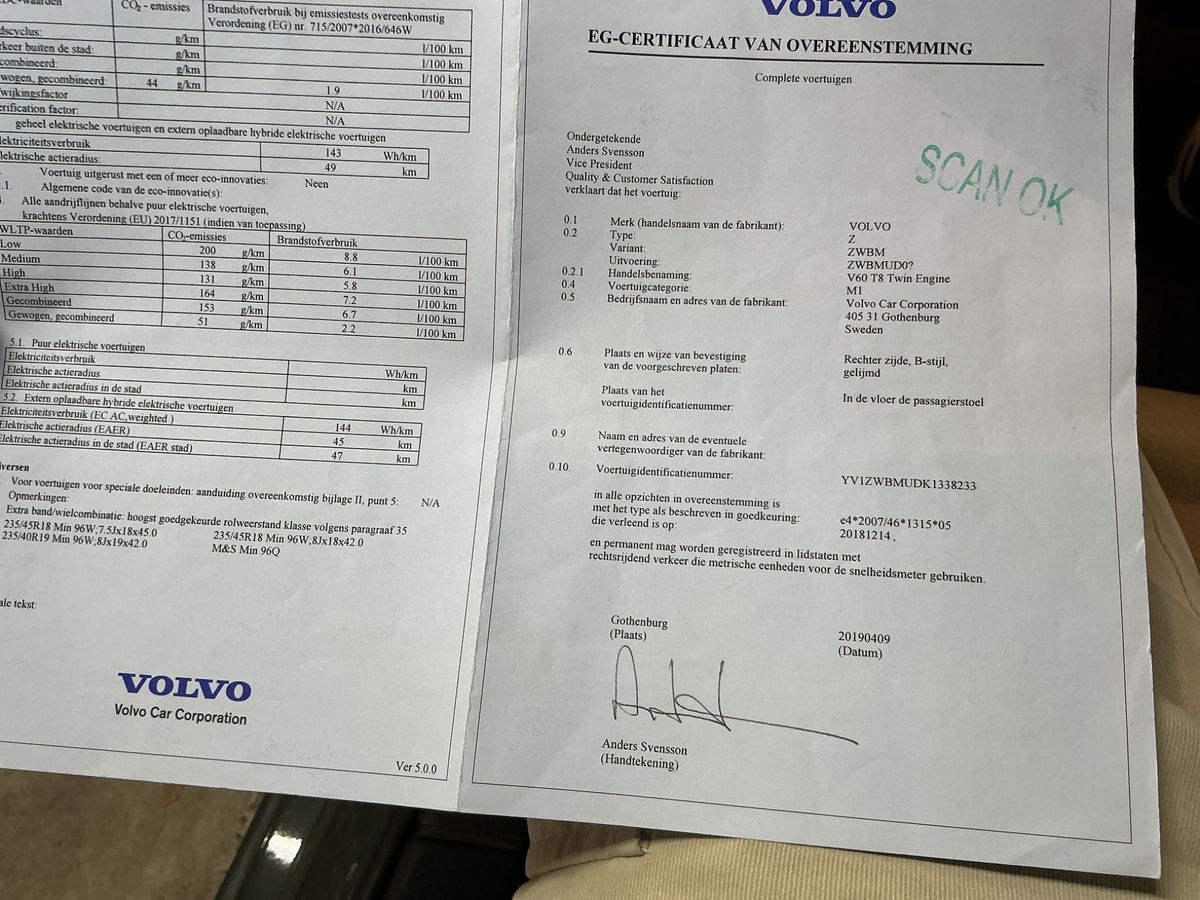 Volvo V60 d'occasion