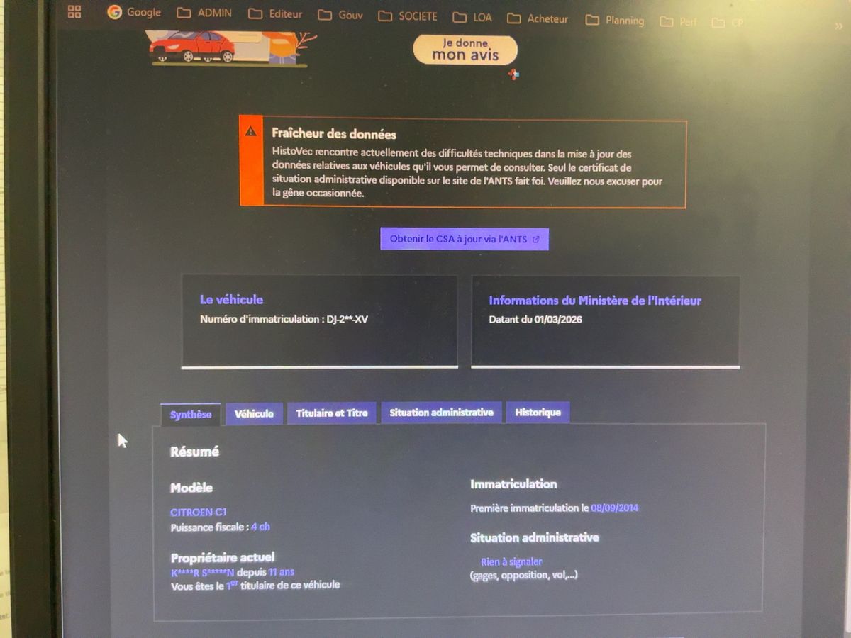 Citroen C1 d'occasion