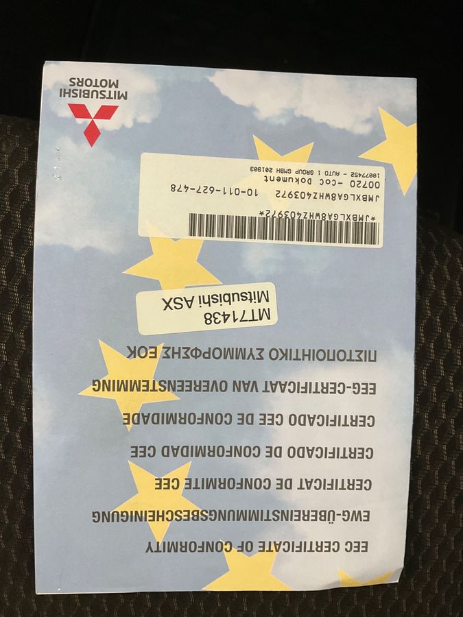 Mitsubishi ASX d'occasion