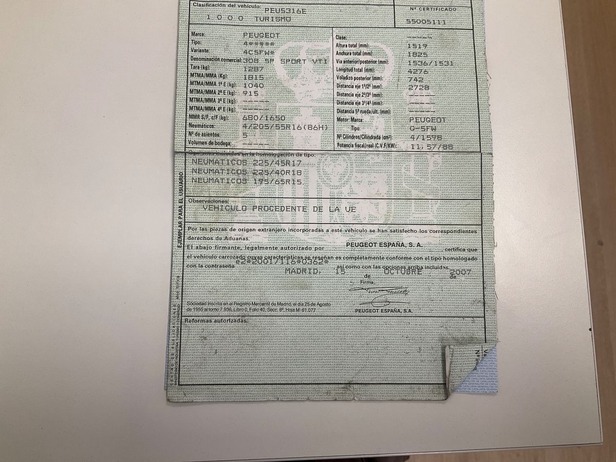 Peugeot 308 d'occasion