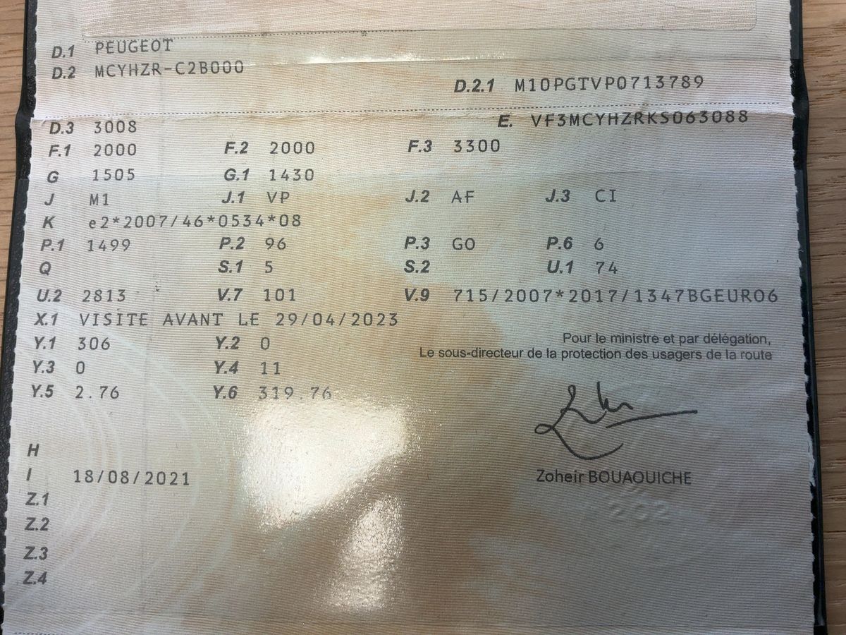 Peugeot 3008 d'occasion