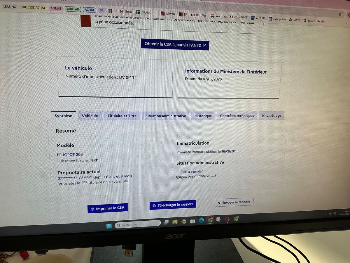 Peugeot 208 d'occasion