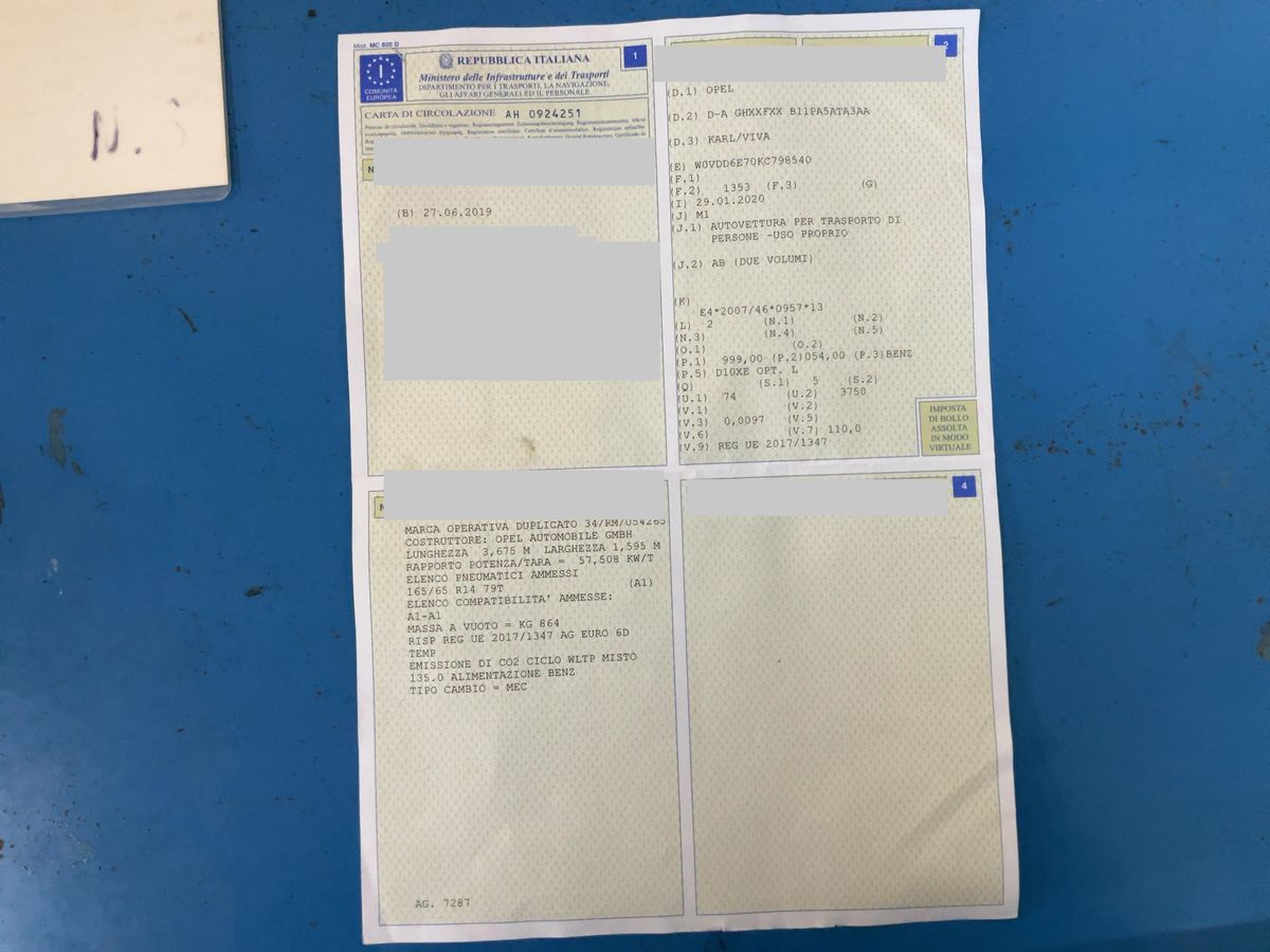 Opel Karl d'occasion