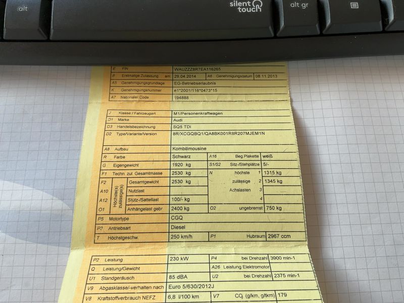 Audi SQ5 3.0 V6 TDI quattro — zdjęcie 15