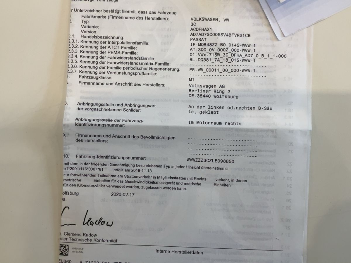 Volkswagen Passat d'occasion