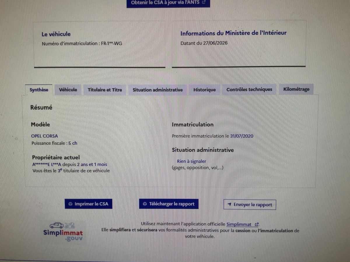 Opel Corsa d'occasion