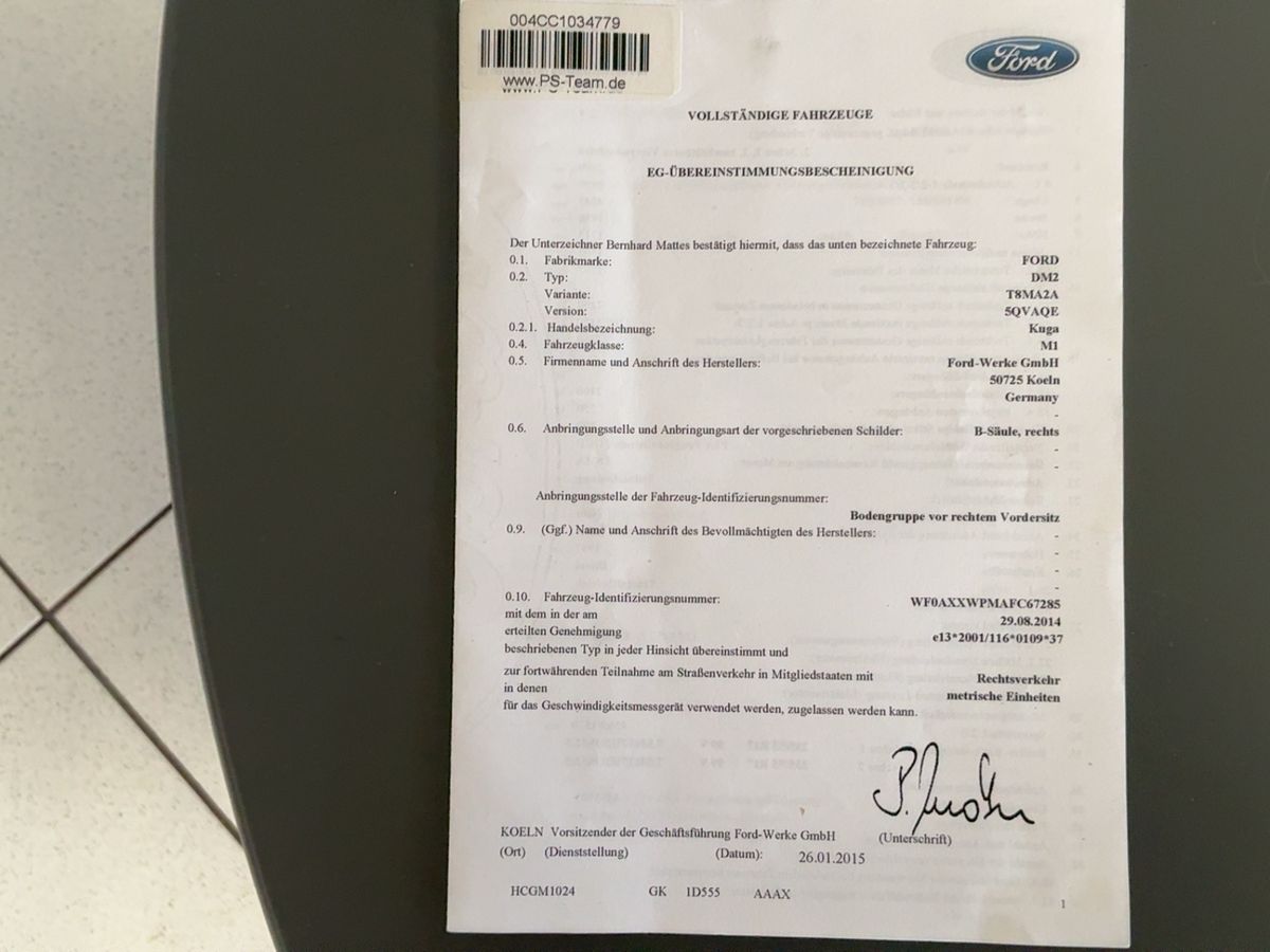 Ford Kuga d'occasion