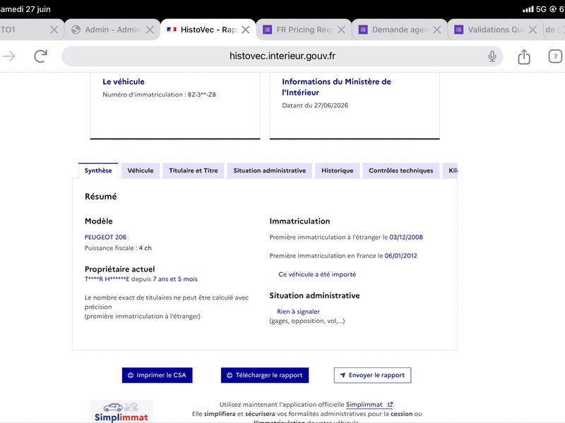 Peugeot 206 1.4 HDi Tendance — zdjęcie 6