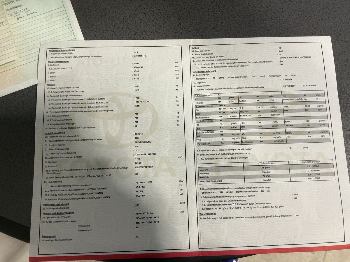 Toyota Prius d'occasion