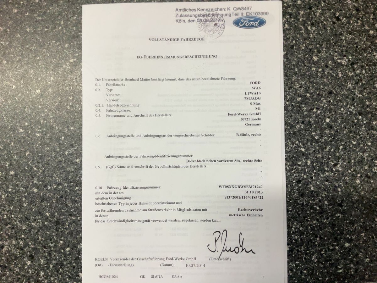 Ford S-Max 2.0 TDCi Titanium