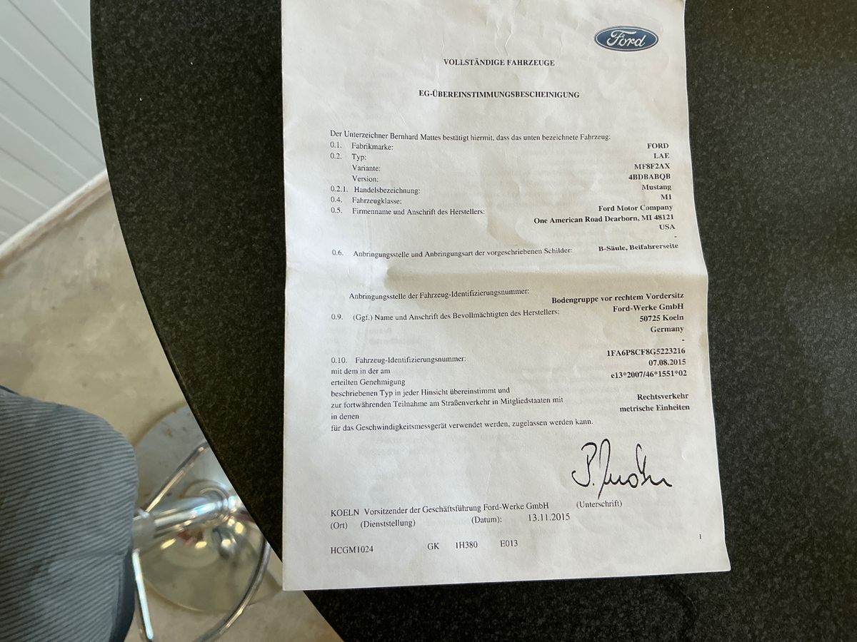 Ford Mustang d'occasion