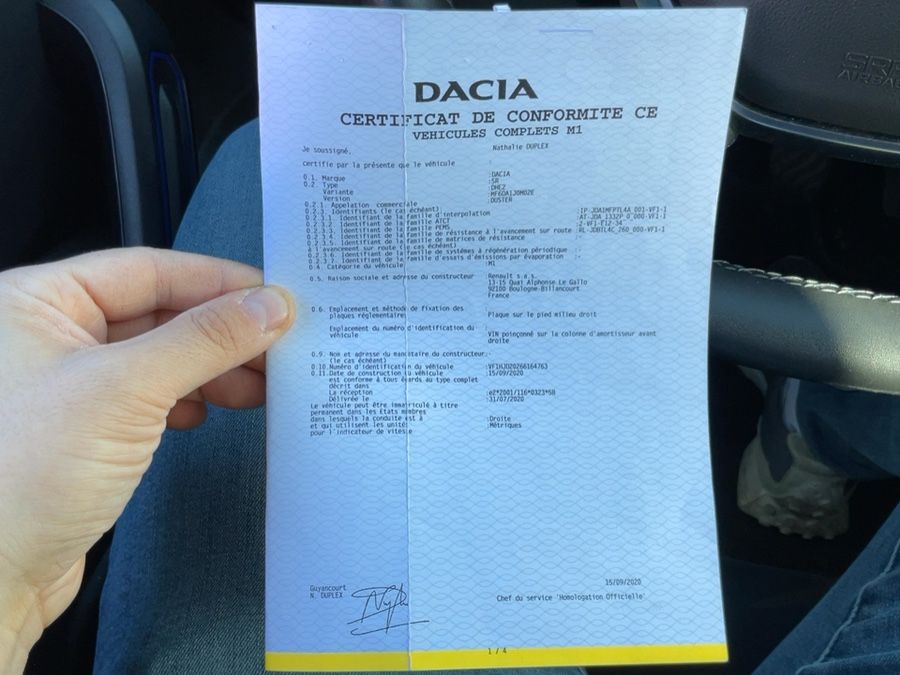 Dacia Duster d'occasion