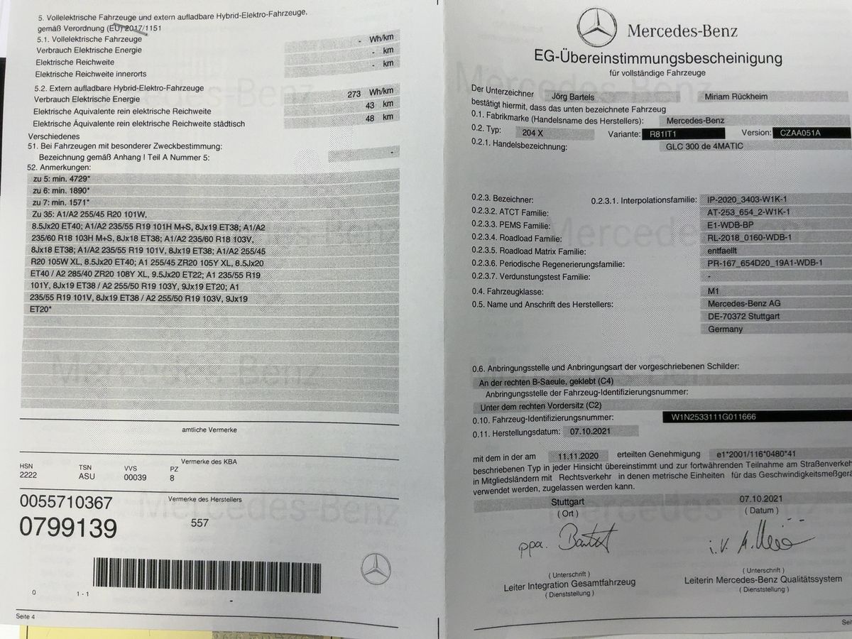 Mercedes-Benz GLC-Klasse d'occasion