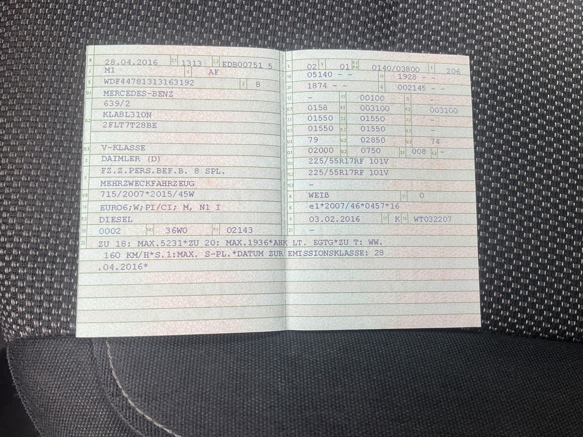 Mercedes-Benz V-Klasse V 250 d lang BlueTEC Edition