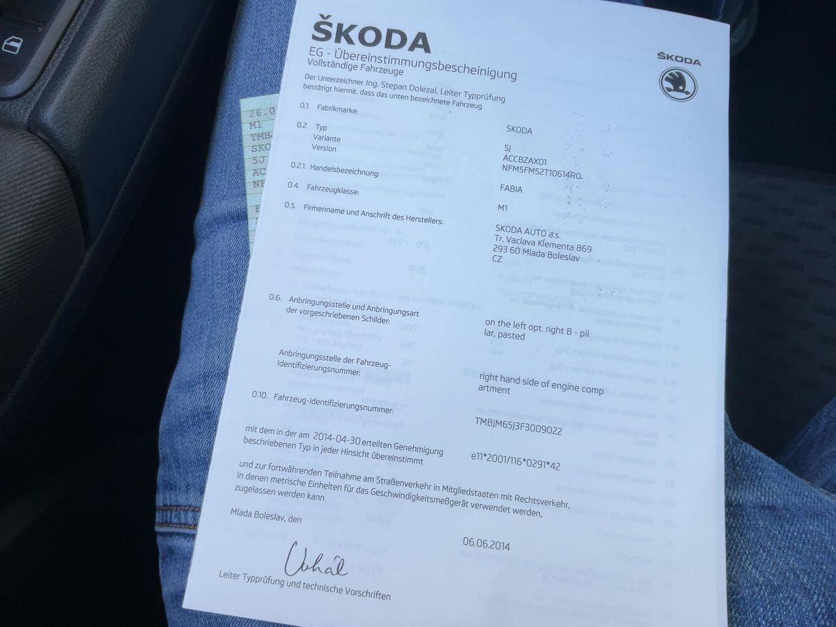 Skoda Fabia d'occasion