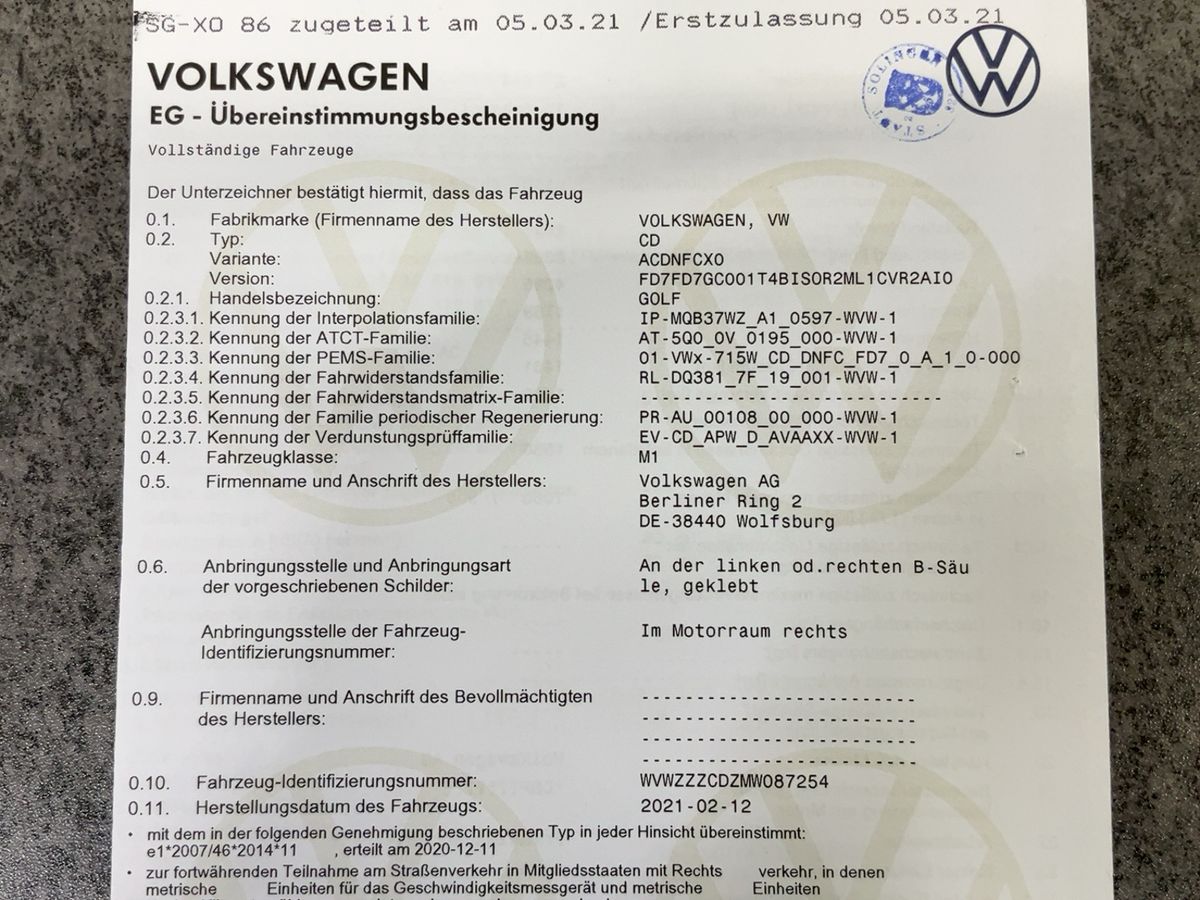 Volkswagen Golf d'occasion