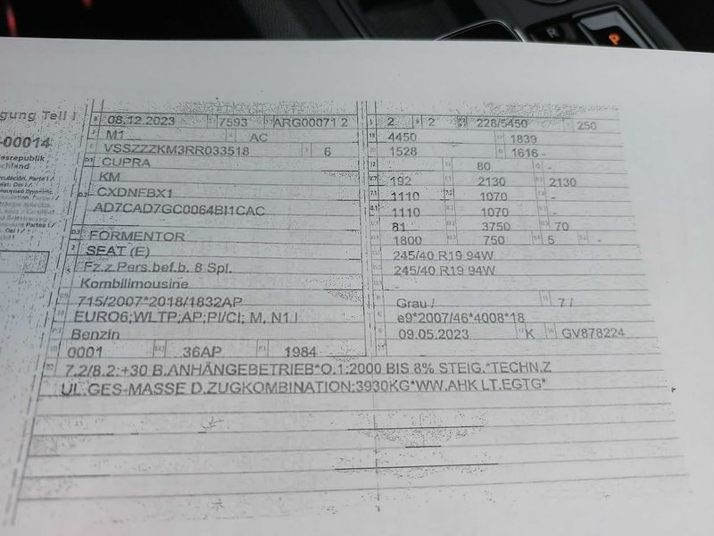 Cupra Formentor 2.0 TSI VZ 4Drive — zdjęcie 15