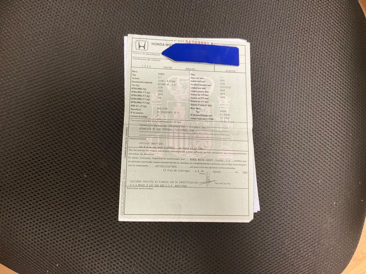 Honda Accord d'occasion