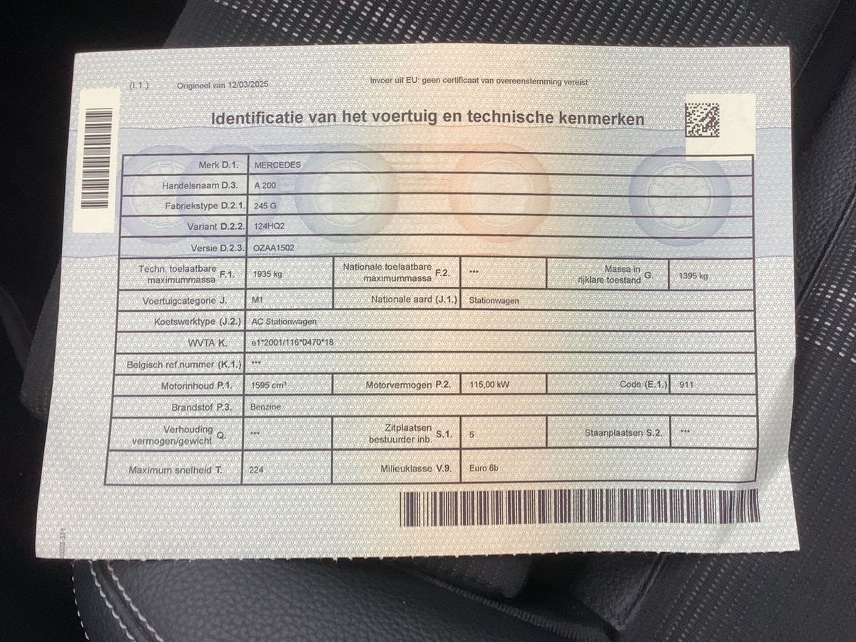 Mercedes-Benz A-Klasse d'occasion