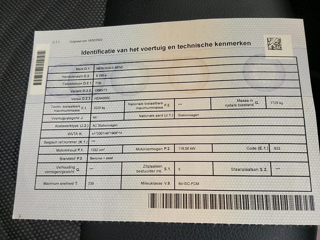 Mercedes-Benz B-Klasse d'occasion