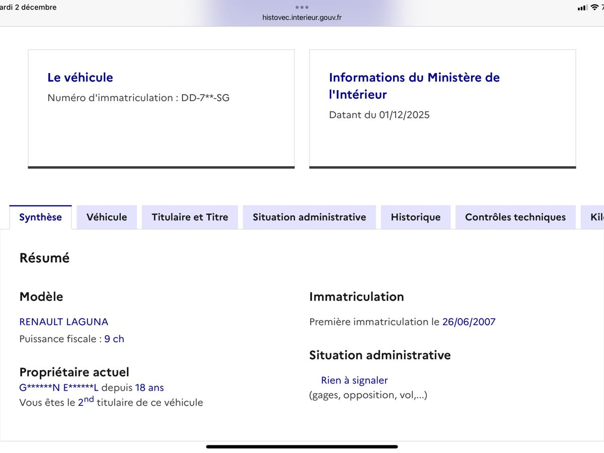 Renault Laguna 2.0 dCi Privilège Carminat